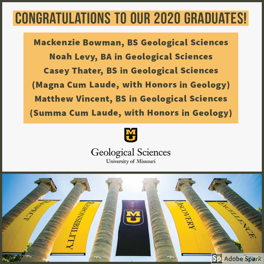 Congratulations to our 2020 graduates