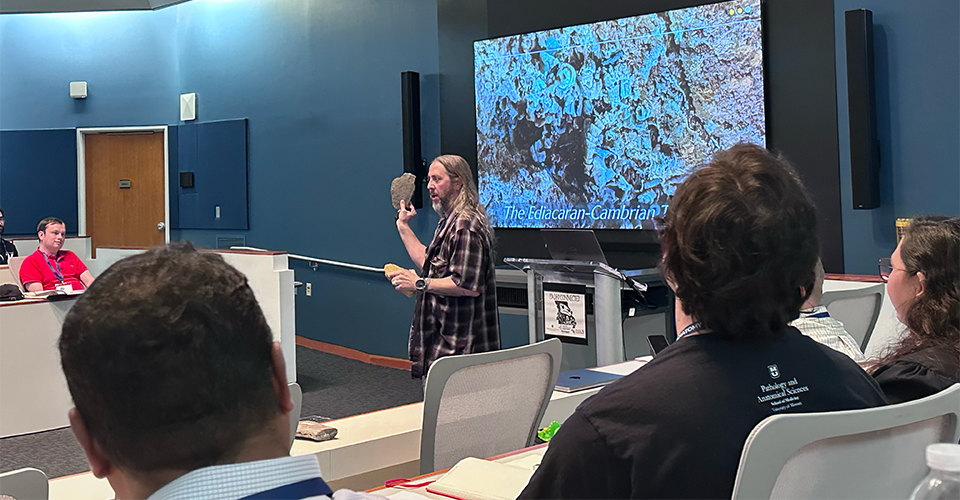 Jim Schiffbauer presenting