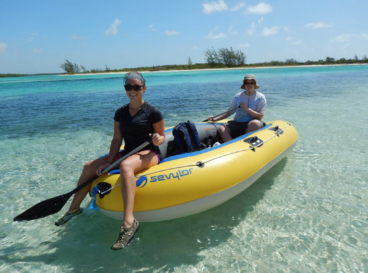 Kelly and Tara in Bahamas