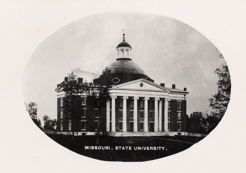 Academic Hall, pre-1885, Credit: University Archives, Collection C:0/3/8