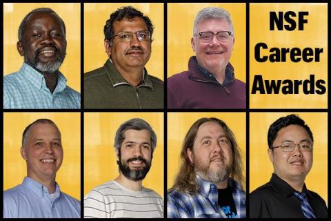 The University of Missouri currently has seven professors who are NSF CAREER award winners.